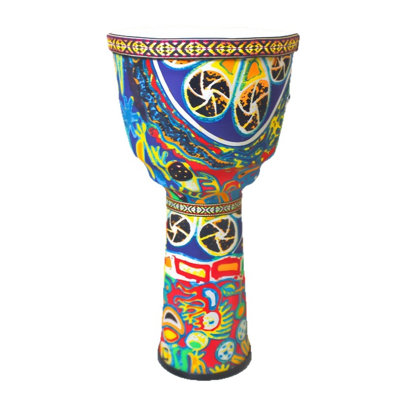 Diy Electronics Music - 10-calowy bęben djembe duży dla dorosłych