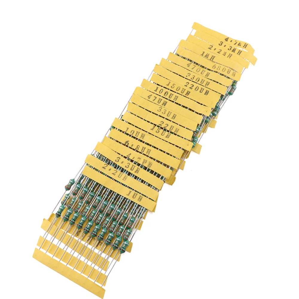 Diy Electronics Com - Zestaw 200 szt. dławików z kolorowymi