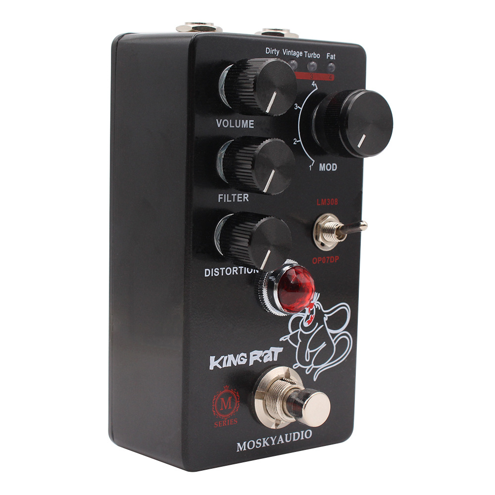 Diy Guitar Electronics - MOSKY King Rat efekty gitarowe Fuzz