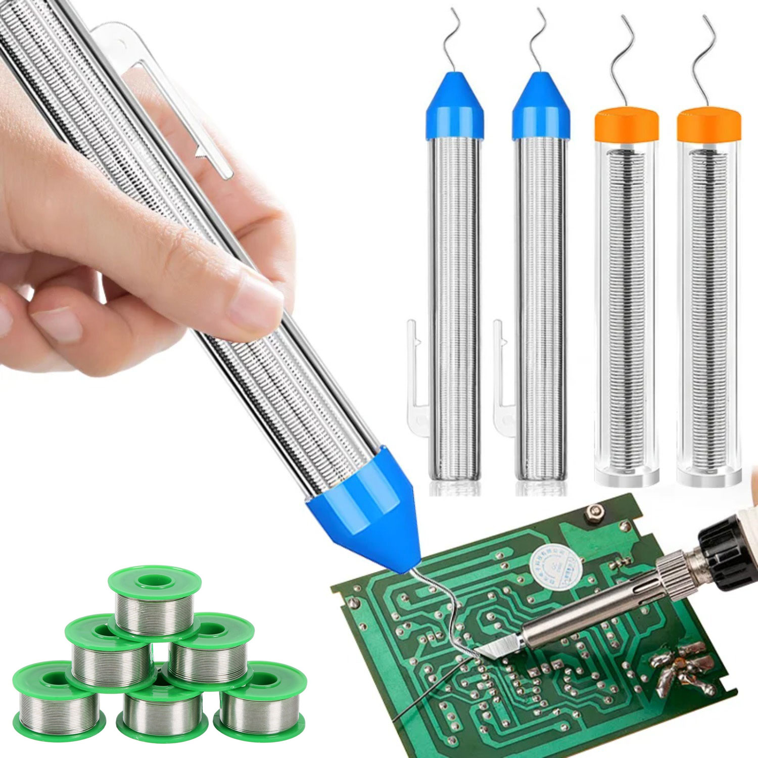Flux Pen Electronics - Bezolowcowy drut lutowniczy w sztyfcie 0.8/1.0mm,