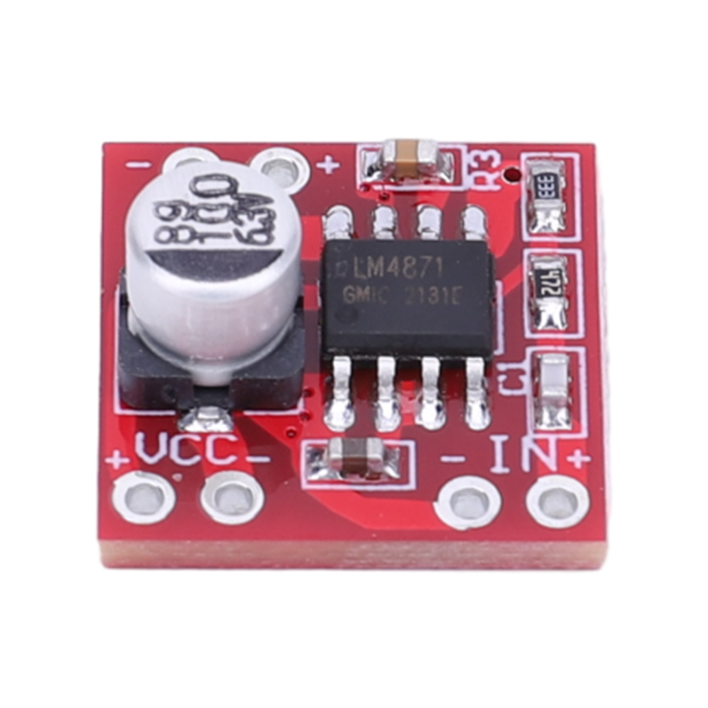Diy Electronics Circuits - Płytka wzmacniacza jednokanałowego LM4871, moduł wzmacniacza