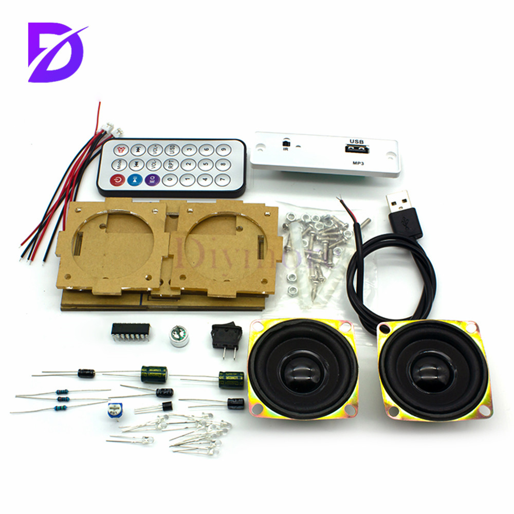 DIY zestaw do produkcji głośni – Diy Electronics Music recenzja i cena