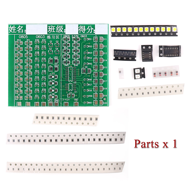 Zestaw do nauki lutowania, pły – Diy Electronics Com recenzja i cena
