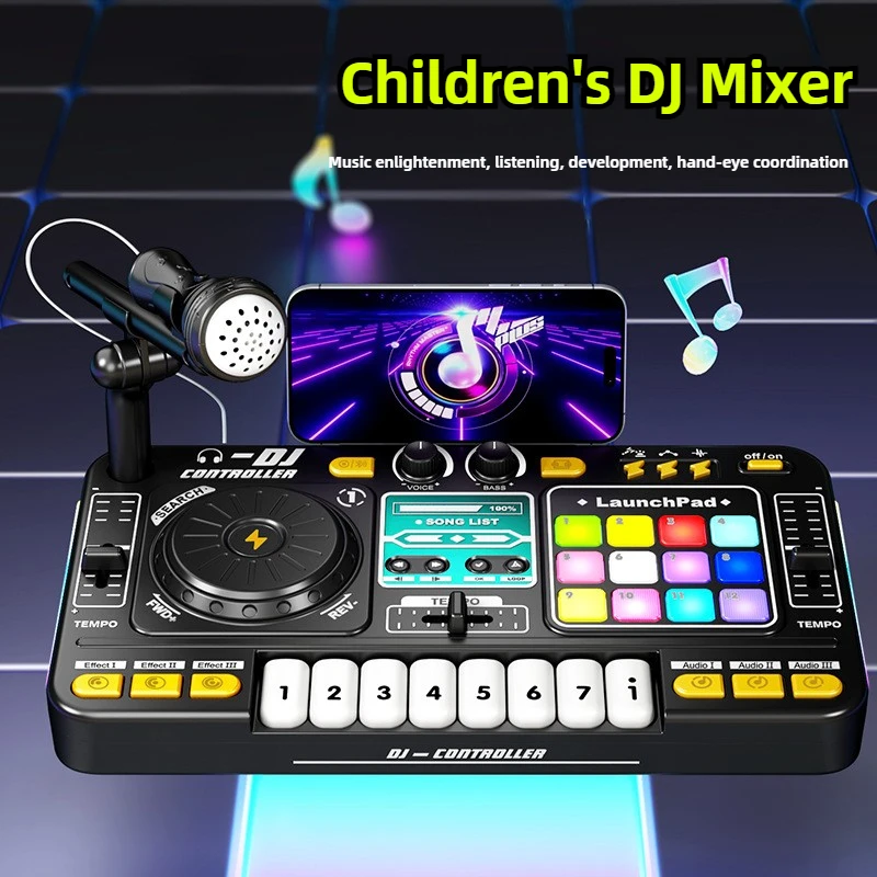 Kontroler DJ dla dzieci Zabawk – Diy Electronics Music recenzja i cena