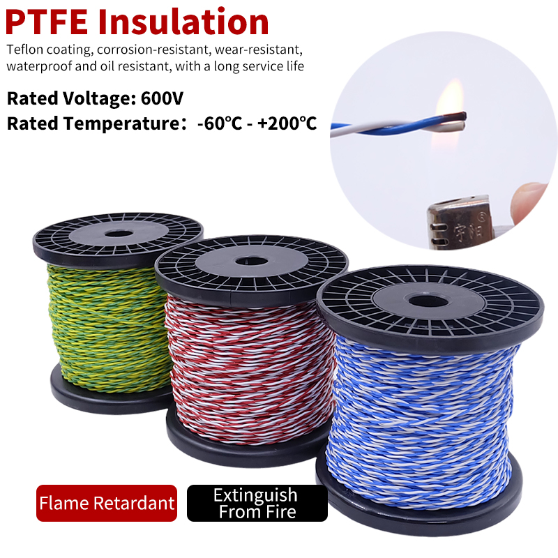 PTFE Wire AFS200 2pins 26/25/2 – Diy Electronics Music recenzja i cena