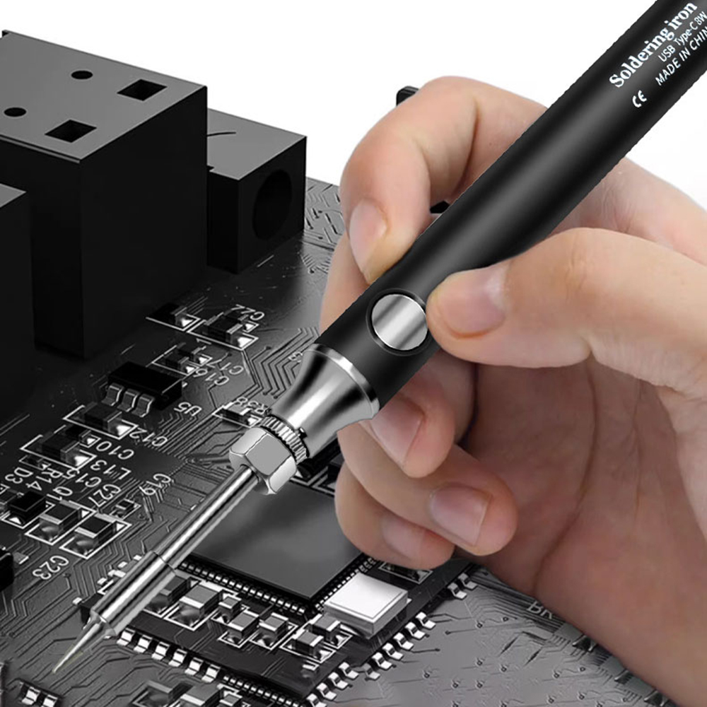 Mini lutownica USB Type-C z 3- – Flux Pen Electronics recenzja i cena
