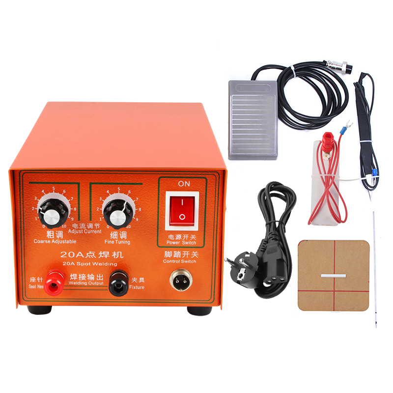 Jubilerzy 20A Zgrzewarka punkt – Diy Electronics Spot Welder recenzja i cena