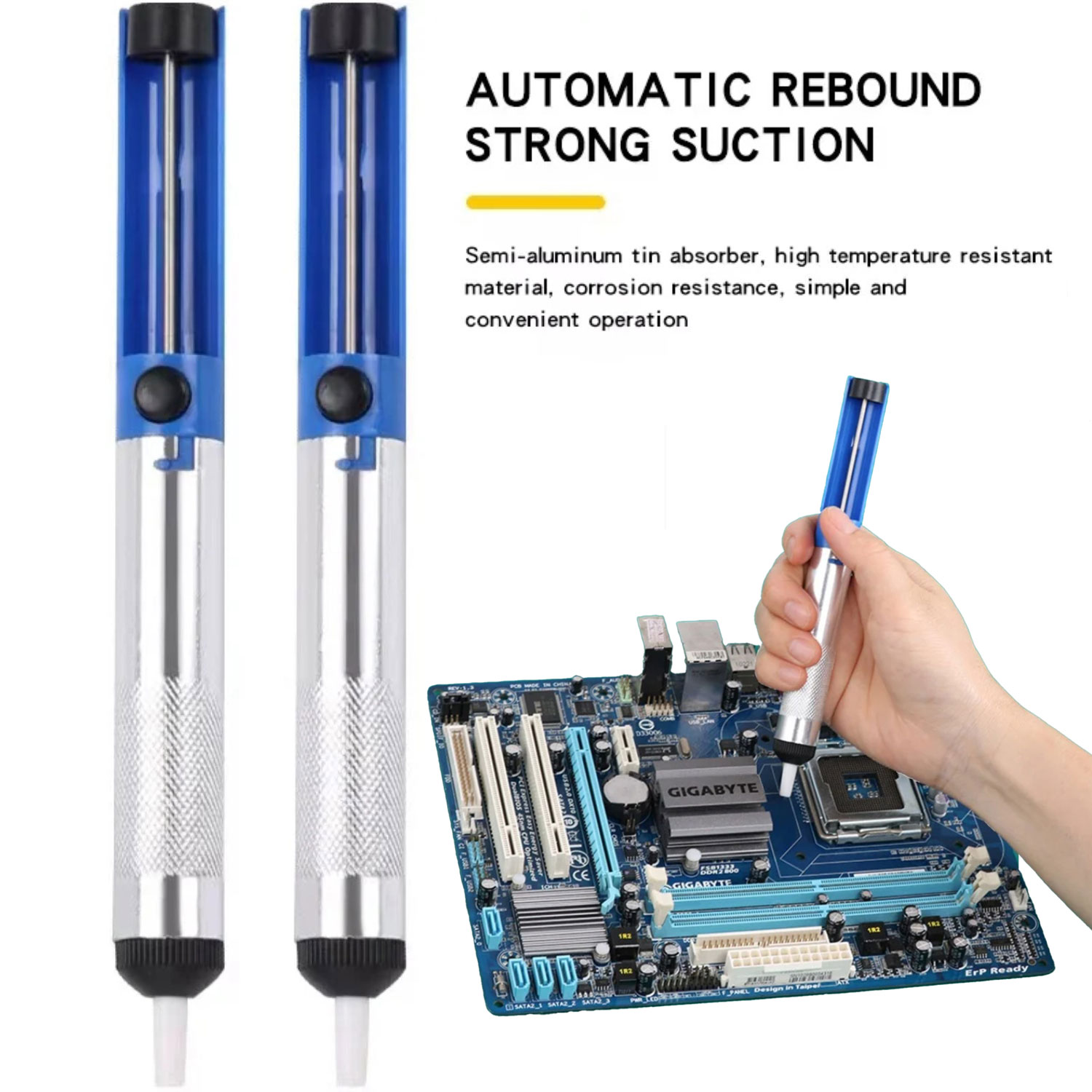 Aluminiowa metalowa pompa rozl – Desoldering Pump Solder recenzja i cena