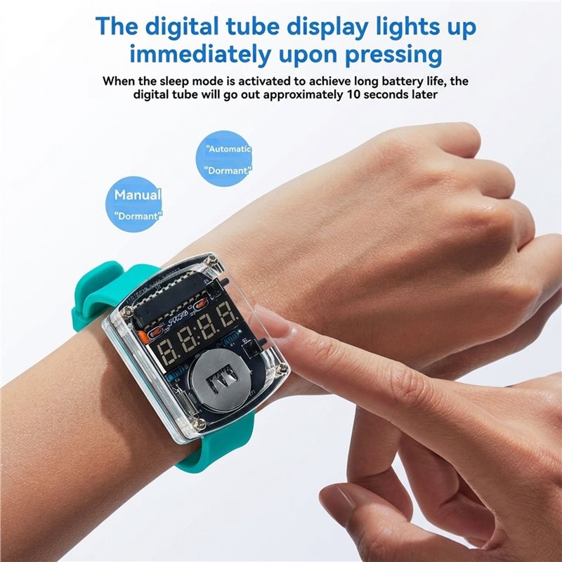2x Zestaw DIY Zegarek LED Elek – Diy Electronics Watch recenzja i cena