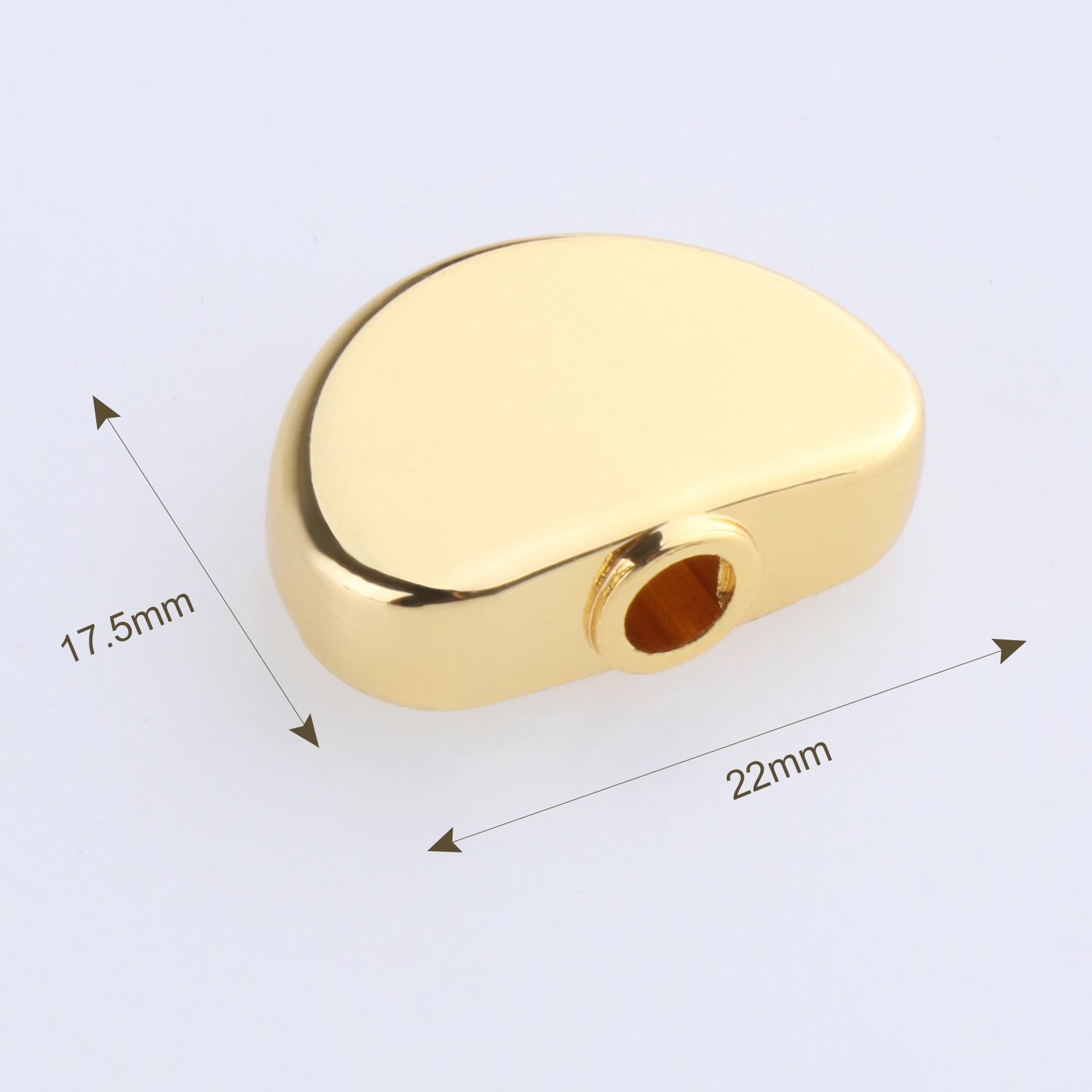 Zestaw złotych metalowych guzi – Diy Guitar Electronics recenzja i cena