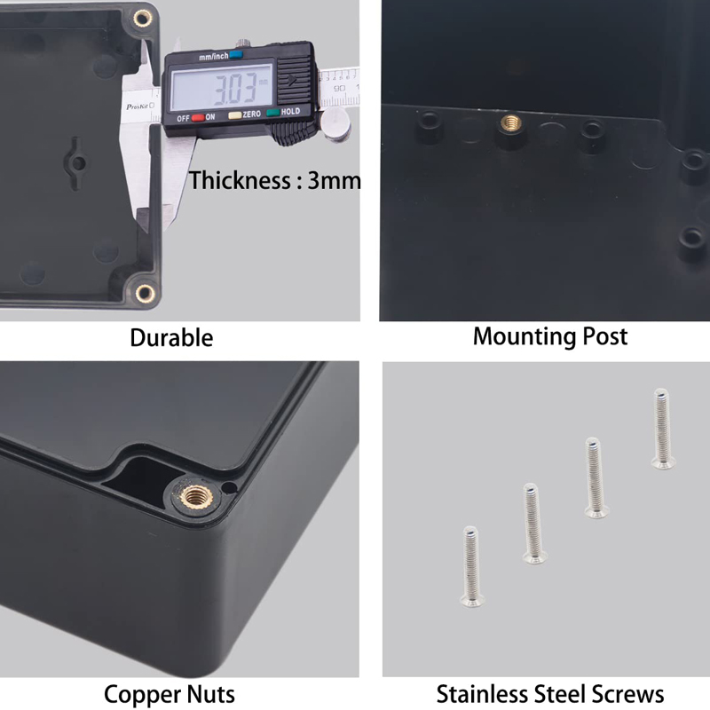 Wodoodporna skrzynka przyłącze – Diy Electronics Housing recenzja i cena