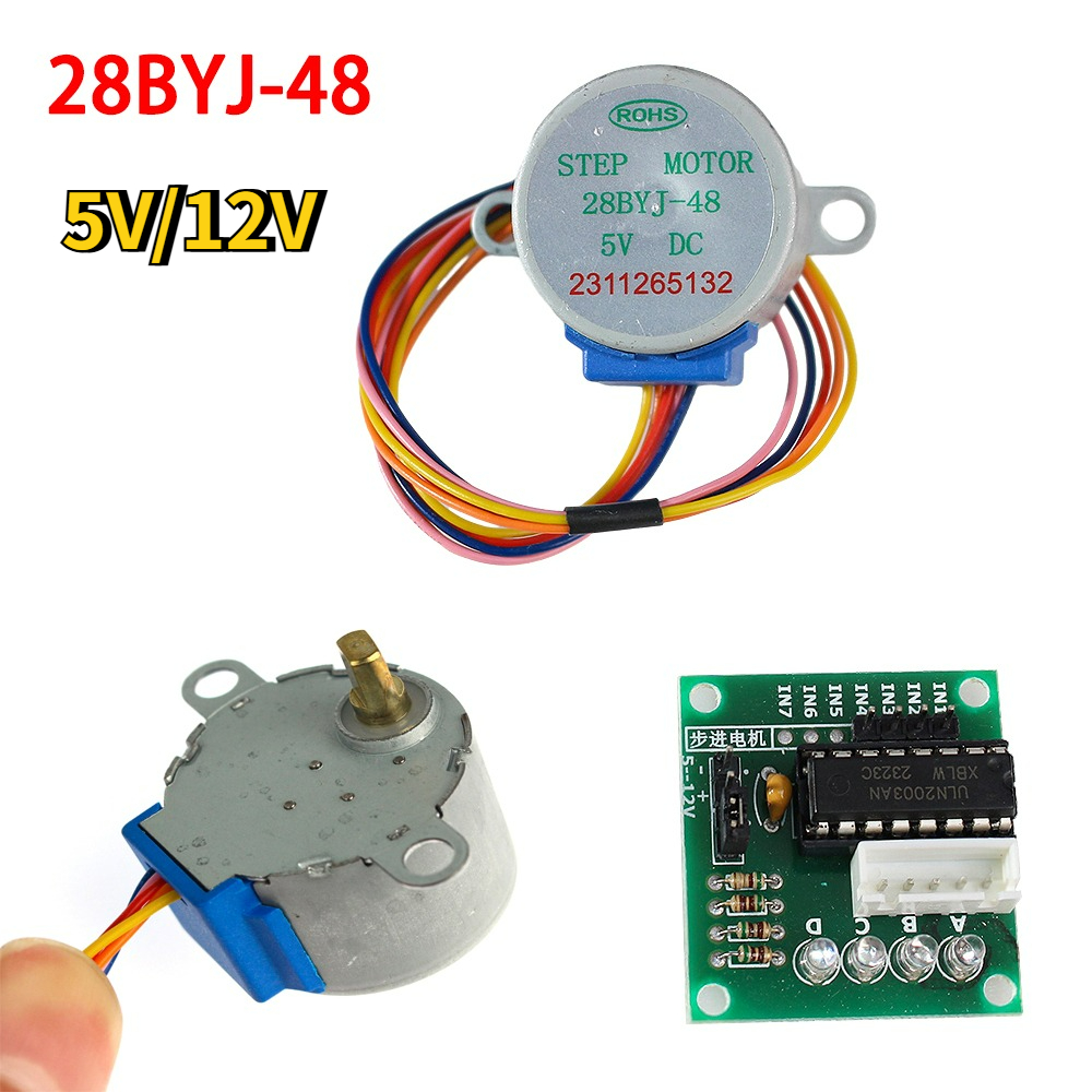 Zestaw silnika krokowego 28BYJ – Arduino Diy Electronics recenzja i cena